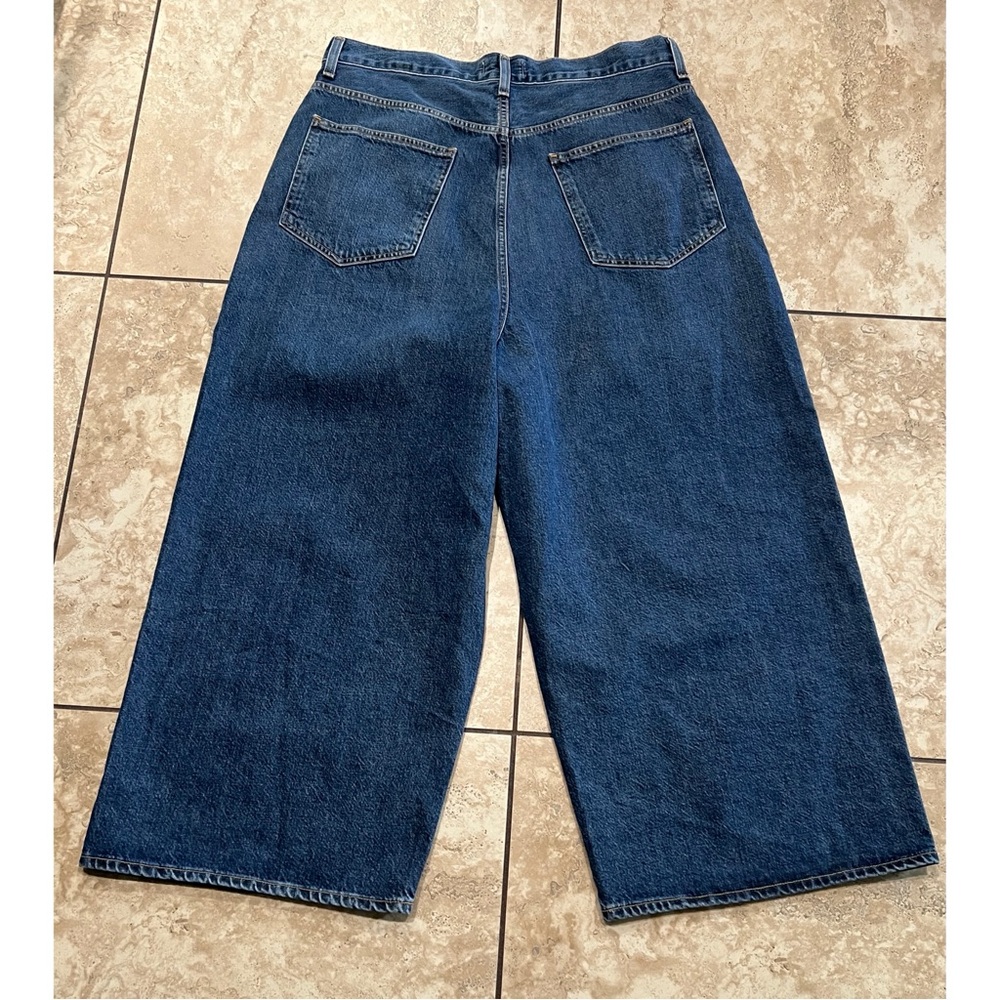 Agolde Valeria Jean in Temor Light Wash Drop Crotch Baggy Jean Oversized… - Picture 7 of 12